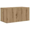 TV szekrény garnitúra 6 pcs kézműves tölgy 30.5 x 30 x 90 cm