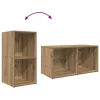 TV Szekrény Szett 8 pcs Artisan tölgy 37 x 35 x 72 cm Faanyag