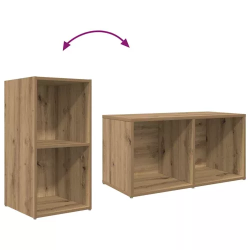 TV Szekrény Szett 8 pcs Artisan tölgy 37 x 35 x 72 cm Faanyag