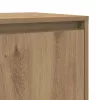 Oldalszekrények 2 pcs kézműves tölgy 70 x 41 x 75 cm Faanyag