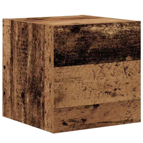 TV szekrény garnitúra 7 pcs Régi fa 80 x 30 x 30 cm Faanyag