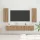 TV szekrény garnitúra 5 pcs kézműves tölgy 30.5 x 30 x 90 cm
