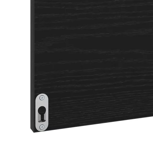 Fürdőszoba bútor szett 3 pcs Musta tammi 60 x 38.5 x 45 cm