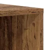 TV szekrény 4 pcs Régi fa 37 x 35 x 107.5 cm Műanyag Fa