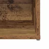 TV szekrény 4 pcs Régi fa 37 x 35 x 107.5 cm Műanyag Fa