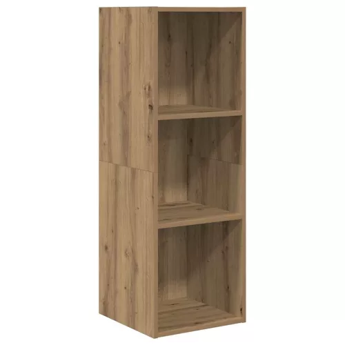 Fali TV Szekrény 4 pcs kézműves tölgy 37 x 37 x 107.5 cm
