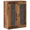 Fali Szekrények 2 pcs Régi fa 69,5 x 34 x 90 cm Faanyag