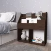 Füstös tölgy színű szerelt fa gyerek újságtartó 71x30x78,5 cm