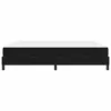 Boxspring ágy matraccal Fekete 180 x 200 cm Bársony
