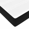 Boxspring ágy matraccal Fekete 180 x 200 cm Bársony
