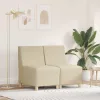 Karfa Nélküli Modularis Kanapé Egység 2 pcs Krém