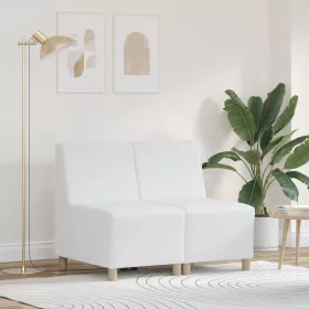 Karfa Nélküli Modularis Kanapé Egység 2 pcs Fehér