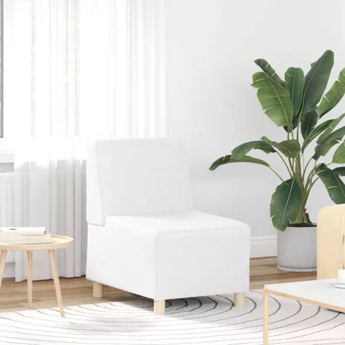 Karfa Nélküli Modularis Kanapé Egység 2 pcs Fehér