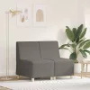 Karfa Nélküli Modularis Kanapé Egység 2 pcs Világosszürke