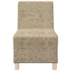 Karfa Nélküli Modularis Kanapé Egység 2 pcs Világosszürke