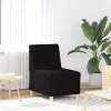 Karfa Nélküli Modularis Kanapé Egység 3 pcs Fekete