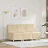 Karfa Nélküli Modularis Kanapé Egység 3 pcs Krém
