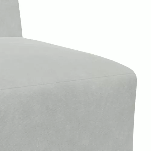 Karfa Nélküli Modularis Kanapé Egység 3 pcs Világosszürke