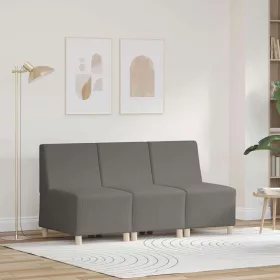   Karfa Nélküli Modularis Kanapé Egység 3 pcs Világosszürke