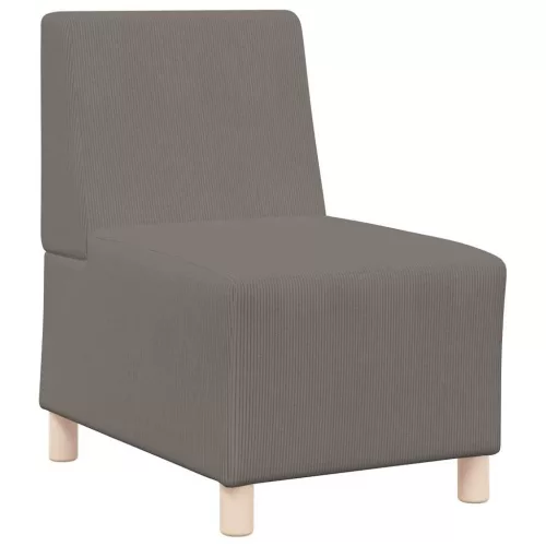 Karfa Nélküli Modularis Kanapé Egység 3 pcs Világosszürke