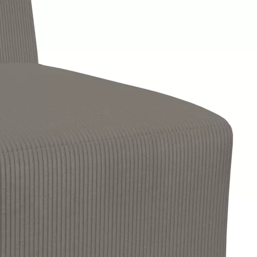 Karfa Nélküli Modularis Kanapé Egység 3 pcs Világosszürke