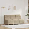 Karfa Nélküli Modularis Kanapé Egység 3 pcs Világosszürke