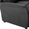Fotel ágy Sötétszürke 67.5 x 93.5 x 101.5 cm szövet