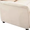 Fotel ágy Krém 67.5 x 93.5 x 101.5 cm szövet