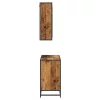 Fürdőszoba bútor szett 2 pcs Régi fa 65 x 33 x 60 cm Faanyag