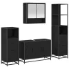 Fürdőszoba bútor szett 4 pcs Musta tammi 90 x 33 x 60 cm
