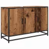 Fürdőszoba bútor szett 2 pcs Régi fa 90 x 33 x 60 cm Faanyag