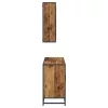 Fürdőszoba bútor szett 2 pcs Régi fa 90 x 33 x 60 cm Faanyag
