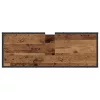 Fürdőszoba bútor szett 2 pcs Régi fa 90 x 33 x 60 cm Faanyag