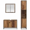 Fürdőszoba bútor szett 3 pcs Régi fa 90 x 33 x 60 cm Faanyag