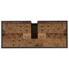 Fürdőszoba bútor szett 2 pcs Régi fa 80 x 33 x 60 cm Faanyag
