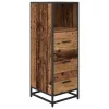 Fürdőszoba bútor szett 4 pcs Régi fa 90 x 33 x 60 cm Faanyag