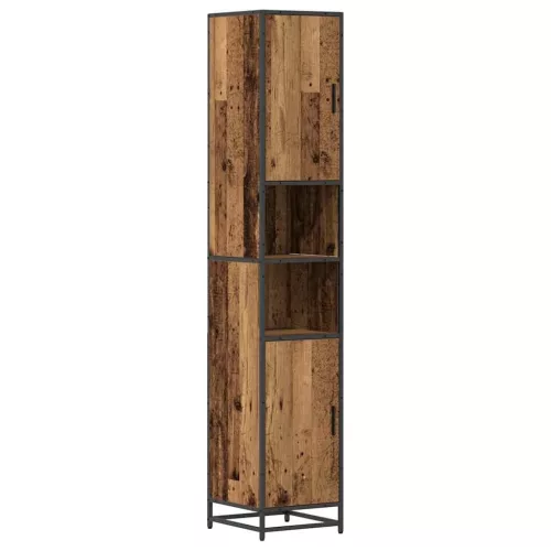 Fürdőszoba bútor szett 3 pcs Régi fa 65 x 33 x 60 cm Faanyag