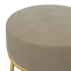 Sötétszürke kerek bársonyülőke