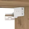 Széf Falra szerelhető 2 pcs kézműves tölgy Faanyag