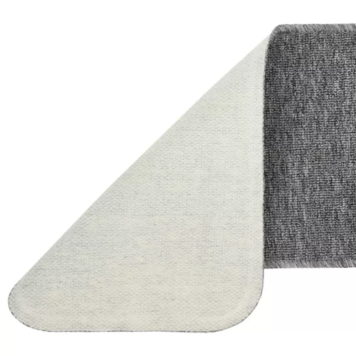15 db szürke négyszögű csúszásmentes lépcsőszőnyeg 75 x 20 cm