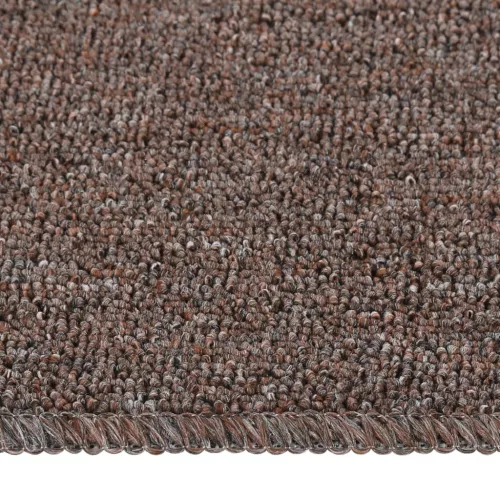 15 db barna négyszögű csúszásmentes lépcsőszőnyeg 60 x 25 cm