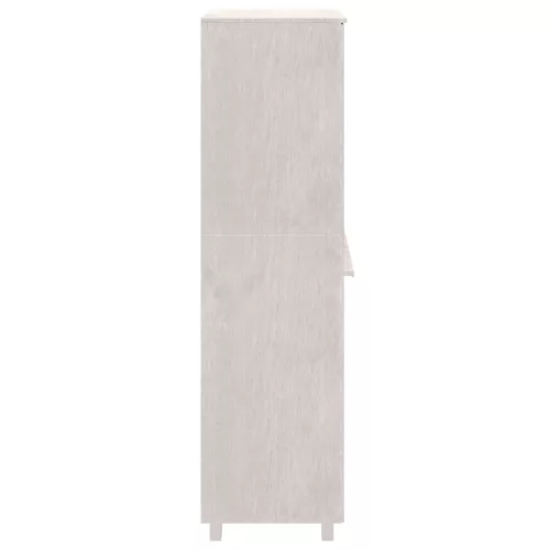 HAMAR fehér tömör fenyőfa gardrób 89 x 50 x 180 cm