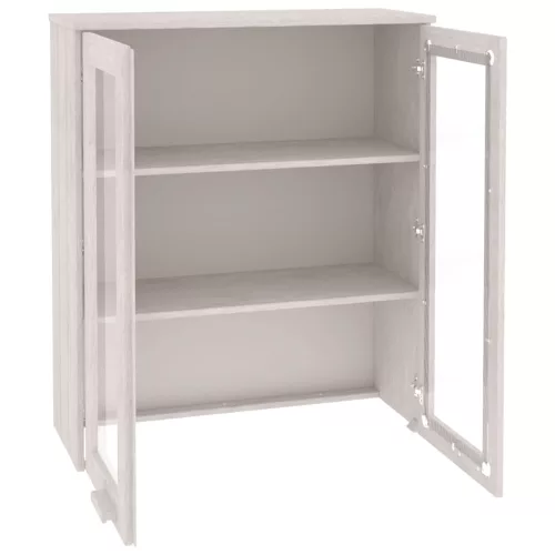 HAMAR fehér tömör fenyőfa felső szekrény 85 x 35 x 100 cm