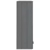 HAMAR sötétszürke tömör fenyőfa felső szekrény 85 x 35 x 100 cm