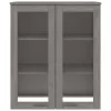 HAMAR világosszürke tömör fenyőfa felső szekrény 85x35x100 cm