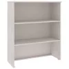 HAMAR fehér tömör fenyőfa felső szekrény 85 x 35 x 100 cm