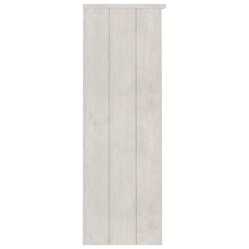 HAMAR fehér tömör fenyőfa felső szekrény 85 x 35 x 100 cm