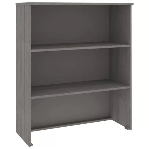HAMAR világosszürke tömör fenyőfa felső szekrény 85x35x100 cm
