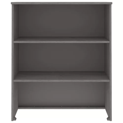 HAMAR világosszürke tömör fenyőfa felső szekrény 85x35x100 cm
