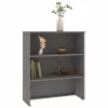 HAMAR világosszürke tömör fenyőfa felső szekrény 85x35x100 cm